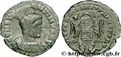 CONSTANTIN Ier LE GRAND (25/07/306-22/05/337) Flavius Valerius Constantinus Auguste (25/12/307-22/05/337) Centenionalis ou nummus 318 N° brm_195212 Date : 318 Nom de l'atelier : Lyon Métal : cuivre Di