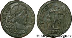 VALENS (28/03/364-9/08/378) Flavius Valens Nummus, (PB, ئ 3) 364 N° brm_195373 Date : 364 Nom de l'atelier : Siscia Métal : cuivre Diamètre : 19mm Axe des coins : 6h. Poids : 2,47g. Degré de rareté : 