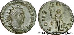 VALERIEN Ier (07/253-06/260) Publius Licinius Valerianus Antoninien 258-260 N° brm_198884 Date : 258-260 Nom de l'atelier : Rome Métal : billon Diamètre : 19,50mm Axe des coins : 11h. Poids : 3,28g. D