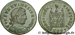 CONSTANTIN II (1/03/317-04/340) Flavius Claudius Julius Constantinus César (1/03/317-9/09/337) Centenionalis ou nummus 326-327 N° brm_199033 Date : 326-327 Nom de l'atelier : Héraclée Métal : cuivre D