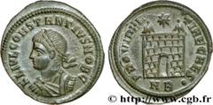 CONSTANCE II (8/11/324-3/11/361) Flavius Julius Valerius Constantius César (8/11/324-9/09/337) Centenionalis ou nummus 326-327 N° brm_199035 Date : 326-327 Nom de l'atelier : Nicomédie Métal : cuivre 