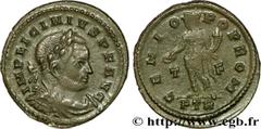 LICINIUS Ier (11/08/308-09/324) Valerius Licinianus Licinius Follis ou nummus 313 N° brm_199356 Date : 313 Nom de l'atelier : Trèves Métal : cuivre Diamètre : 22,5mm Axe des coins : 6h. Poids : 5,00g.
