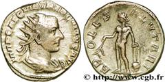 TREBONIEN GALLE (06/251-06/253) Caius Vibius Trebonianus Gallus Antoninien 252 N° brm_200255 Date : 252 Nom de l'atelier : Rome Métal : billon Diamètre : 20mm Axe des coins : 6h. Poids : 3,79g. Degré 