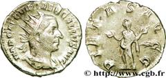 TREBONIEN GALLE (06/251-06/253) Caius Vibius Trebonianus Gallus Antoninien 251-252 N° brm_200259 Date : 251-252 Nom de l'atelier : Rome Métal : billon Diamètre : 20,5mm Axe des coins : 12h. Poids : 3,