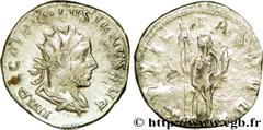 VOLUSIEN (06/251-06/253) Caius Vibius Afinius Gallus Vendumnianus Volusianus Auguste (11/251-05/253) Antoninien fin 252 N° brm_200294 Date : fin 252 Nom de l'atelier : Milan Métal : billon Diamètre : 