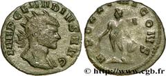 CLAUDE II LE GOTHIQUE (09/268-06-08/270) Marcus Aurelius Claudius Antoninien 269 N° brm_200311 Date : 269 Nom de l'atelier : Rome Métal : billon Diamètre : 19,5mm Axe des coins : 12h. Poids : 3,01g.  