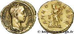 ALEXANDRE SEVERE (10/05/221-22/03/235) Marcus Aurelius Severus Alexander Auguste (13/03/222-22/02/235) Denier 226 N° brm_200619 Date : 226 Nom de l'atelier : Rome Métal : argent Diamètre : 18mm Axe de