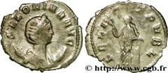 SALONINE (+268) Cornelia Salonina Femme de Gallien, mère de Valérien II et de Salonin - Augusta (253-268) Antoninien 262-263 N° brm_201620 Date : 262-263 Nom de l'atelier : Milan Métal : billon Diamèt