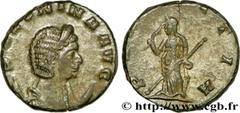 SALONINE (+268) Cornelia Salonina Femme de Gallien, mère de Valérien II et de Salonin - Augusta (253-268) Antoninien 260-262 N° brm_201630 Date : 260-262 Nom de l'atelier : Rome Métal : billon Diamètr