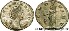 SALONINE (+268) Cornelia Salonina Femme de Gallien, mère de Valérien II et de Salonin - Augusta (253-268) Antoninien 266-267 N° brm_202206 Date : 266-267 Nom de l'atelier : Milan Métal : billon Diamèt