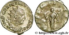 VALERIEN Ier (07/253-06/260) Publius Licinius Valerianus Antoninien  fin 254 N° brm_204075 Date : fin 254 Nom de l'atelier : Rome Métal : billon Diamètre : 20,5mm Axe des coins : 6h. Poids : 3,62g. De