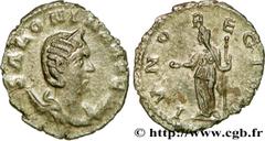 SALONINE (+268) Cornelia Salonina Femme de Gallien, mère de Valérien II et de Salonin - Augusta (253-268) Antoninien 258 N° brm_204082 Date : 258 Nom de l'atelier : Rome Métal : billon Diamètre : 21,5