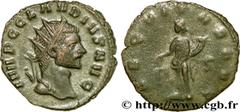 CLAUDE II LE GOTHIQUE (09/268-06-08/270) Marcus Aurelius Claudius Antoninien 268-269 N° brm_204183 Date : 268-269 Nom de l'atelier : Rome Métal : billon Diamètre : 19,5mm Axe des coins : 12h. Poids : 