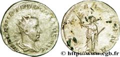 TREBONIEN GALLE (06/251-06/253) Caius Vibius Trebonianus Gallus Antoninien 252 N° brm_204343 Date : 252 Nom de l'atelier : Rome Métal : billon Diamètre : 21mm Axe des coins : 12h. Poids : 3,00g.   Eta