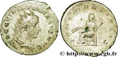 TREBONIEN GALLE (06/251-06/253) Caius Vibius Trebonianus Gallus Antoninien 252 N° brm_204344 Date : 252 Nom de l'atelier : Rome Métal : billon Diamètre : 22,5mm Axe des coins : 6h. Poids : 3,50g. Degr
