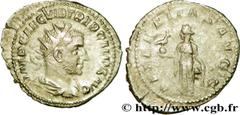TREBONIEN GALLE (06/251-06/253) Caius Vibius Trebonianus Gallus Antoninien 253 N° brm_204345 Date : 253 Nom de l'atelier : Rome Métal : billon Diamètre : 22,5mm Axe des coins : 6h. Poids : 3,23g. Degr