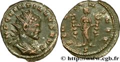 QUINTILLE (08-10 ou 11/270) Marcus Aurelius Claudius Quintillus Antoninien 270 N° brm_205170 Date : 270 Nom de l'atelier : Milan Métal : billon Diamètre : 21mm Axe des coins : 6h. Poids : 3,63g. Degré