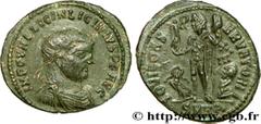 LICINIUS Ier (11/08/308-09/324) Valerius Licinianus Licinius Follis ou nummus 321-324 N° brm_205313 Date : 321-324 Nom de l'atelier : Héraclée Métal : cuivre Diamètre : 21mm Axe des coins : 11h. Poids