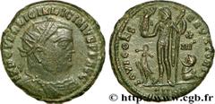 LICINIUS Ier (11/08/308-09/324) Valerius Licinianus Licinius Follis ou nummus 321-324 N° brm_205341 Date : 321-324 Nom de l'atelier : Héraclée Métal : cuivre Diamètre : 19mm Axe des coins : 12h. Poids