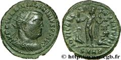 LICINIUS Ier (11/08/308-09/324) Valerius Licinianus Licinius Follis ou nummus 321-324 N° brm_205345 Date : 321-324 Nom de l'atelier : Héraclée Métal : cuivre Diamètre : 20mm Axe des coins : 12h. Poids