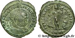 LICINIUS Ier (11/08/308-09/324) Valerius Licinianus Licinius Follis ou nummus 321-324 N° brm_205365 Date : 321-324 Nom de l'atelier : Héraclée Métal : cuivre Diamètre : 20,5mm Axe des coins : 12h. Poi