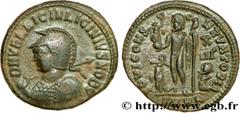 LICINIUS II (1/04/317-09/324) Flavius Valerius Constantinus Licinianus Licinius César (317-324) Follis ou nummus 321-324 N° brm_205487 Date : 321-324 Nom de l'atelier : Héraclée Métal : cuivre Diamètr