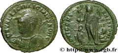 LICINIUS II (1/04/317-09/324) Flavius Valerius Constantinus Licinianus Licinius César (317-324) Follis ou nummus 321-324 N° brm_205532 Date : 321-324 Nom de l'atelier : Héraclée Métal : cuivre Diamètr