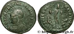 LICINIUS II (1/04/317-09/324) Flavius Valerius Constantinus Licinianus Licinius César (317-324) Follis ou nummus 321-324 N° brm_205534 Date : 321-324 Nom de l'atelier : Héraclée Métal : cuivre Diamètr