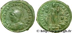 LICINIUS II (1/04/317-09/324) Flavius Valerius Constantinus Licinianus Licinius César (317-324) Follis ou nummus 321-324 N° brm_205631 Date : 321-324 Nom de l'atelier : Héraclée Métal : cuivre Diamètr