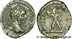 SEPTIME SEVERE (13/04/193-4/02/211) Lucius Septimius Severus Denier 208 N° brm_208020 Date : 208 Nom de l'atelier : Rome Métal : argent Diamètre : 19,5mm Axe des coins : 5h. Poids : 2,76g. Etat de con