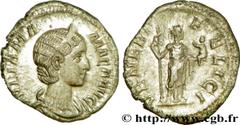 JULIA MAMEE (+235) Julia Mamaea Fille de Julia Mوsa, mère d'Alexandre Sévère - Augusta (221-235) Denier 224 N° brm_208081 Date : 224 Nom de l'atelier : Rome Métal : argent Diamètre : 20mm Axe des coin