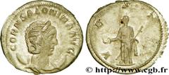 SALONINE (+268) Cornelia Salonina Femme de Gallien, mère de Valérien II et de Salonin - Augusta (253-268) Antoninien 254-257 N° brm_208095 Date : 254-257 Nom de l'atelier : Viminacium Métal : billon D