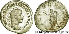 TREBONIEN GALLE (06/251-06/253) Caius Vibius Trebonianus Gallus Antoninien mi 253 N° brm_208243 Date : mi 253 Nom de l'atelier : Rome Métal : billon Diamètre : 22mm Axe des coins : 12h. Poids : 3,32g.