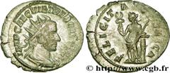 TREBONIEN GALLE (06/251-06/253) Caius Vibius Trebonianus Gallus Antoninien 253 N° brm_208264 Date : 253 Nom de l'atelier : Rome Métal : billon Diamètre : 21mm Axe des coins : 6h. Poids : 3,36g. Degré 