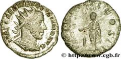 VOLUSIEN (06/251-06/253) Caius Vibius Afinius Gallus Vendumnianus Volusianus Auguste (11/251-05/253) Antoninien 253 N° brm_208290 Date : 253 Nom de l'atelier : Rome Métal : billon Diamètre : 20mm Axe 