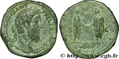 COMMODE (166-31/12/192) Lucius Aurelius Commodus Auguste (17/03/180-31/12/192) Sesterce 189 N° brm_208741 Date : 189 Nom de l'atelier : Rome Métal : cuivre Diamètre : 32mm Axe des coins : 1h. Poids : 