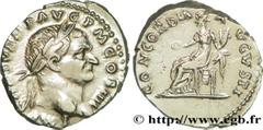 VESPASIEN (1/07/69-24/06/79) Titus Flavius Sabinus Vespasianus Denier 73 N° brm_209767 Date : 73 Nom de l'atelier : Rome Métal : argent Diamètre : 18,50mm Axe des coins : 6h. Poids : 3,46g. Degré de r