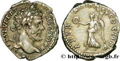 SEPTIME SEVERE (13/04/193-4/02/211) Lucius Septimius Severus Denier 195 N° brm_209829 Date : 195 Nom de l'atelier : Rome Métal : argent Diamètre : 19,00mm Axe des coins : 6h. Poids : 3,50g. Degré de r