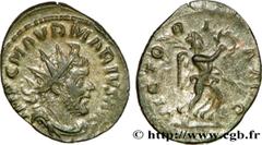 MARIUS (06-10 ou 11/269) Marcus Aurelius Marius Antoninien 269 N° brm_210038 Date : 269 Nom de l'atelier : Cologne ou atelier 2 Métal : billon Diamètre : 22,00mm Axe des coins : 12h. Poids : 3,42g. De