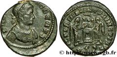 CRISPUS (1/04/317-09/326) Flavius Julius Crispus César (317-326) Centenionalis ou nummus 318-319 N° brm_210127 Date : 318-319 Nom de l'atelier : Lyon Métal : cuivre Diamètre : 18,00mm Axe des coins : 