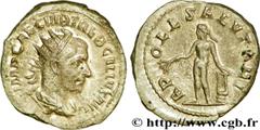 TREBONIEN GALLE (06/251-06/253) Caius Vibius Trebonianus Gallus Antoninien 252 N° brm_210682 Date : 252 Nom de l'atelier : Rome Métal : billon Diamètre : 22mm Axe des coins : 6h. Poids : 3,83g. Degré 