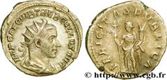TREBONIEN GALLE (06/251-06/253) Caius Vibius Trebonianus Gallus Antoninien 251-252 N° brm_210683 Date : 251-252 Nom de l'atelier : Rome Métal : billon Diamètre : 21,5mm Axe des coins : 1h. Poids : 3,6