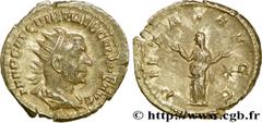 TREBONIEN GALLE (06/251-06/253) Caius Vibius Trebonianus Gallus Antoninien 252 N° brm_210688 Date : 252 Nom de l'atelier : Rome Métal : billon Diamètre : 21,5mm Axe des coins : 7h. Poids : 3,87g.   Et