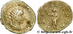 TREBONIEN GALLE (06/251-06/253) Caius Vibius Trebonianus Gallus Antoninien 252 N° brm_210697 Date : 252 Nom de l'atelier : Rome Métal : billon Diamètre : 22mm Axe des coins : 6h. Poids : 4,21g.   Etat