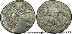 SYRIE - PROVINCE ROMAINE - AULUS GABINUS(57-55 avant J.-C.)Monnayage au nom de Philippe Philadelphe, roi séleucide Tétradrachme N° v21_2243    Date : 57-55 AC. Nom de l'atelier : Syrie, Séleucie et Pi