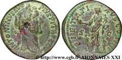 ANTONIN LE PIEUX(25/02/138-7/03/161)Titus Aurelius Fulvus Boionius Arrius AntoninusAuguste(10/07/138-7/03/161) Sesterce, (GB, ئ 33) N° v21_2565    Date : 158-159 Nom de l'atelier : Rome Métal : bronze
