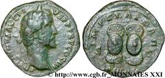 ANTONIN LE PIEUX(25/02/138-7/03/161)Titus Aurelius Fulvus Boionius Arrius AntoninusAuguste(10/07/138-7/03/161) As, (MB, ئ 27) N° v21_2570    Date : 143 Nom de l'atelier : Rome Métal : cuivre Diamètre 