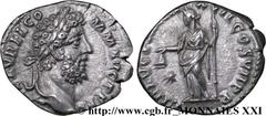 COMMODE(166-31/12/192)Lucius Aurelius CommodusAuguste(17/03/180-31/12/192) Denier N° v21_2688    Date : 192 Nom de l'atelier : Rome Métal : argent Diamètre : 16,5mm Axe des coins : 6h. Poids : 3,48g. 