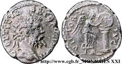 SEPTIME SEVERE(13/04/193-4/02/211)Lucius Septimius Severus Denier N° v21_2726    Date : 194 Nom de l'atelier : Egypte, Alexandrie (Alexandria) ou Syrie, Séleucie et Piérie, Laodicée (Laodicea ad Mare)