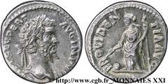 SEPTIME SEVERE(13/04/193-4/02/211)Lucius Septimius Severus Denier N° v21_2736    Date : 197 Nom de l'atelier : Syrie, Séleucie et Piérie, Laodicée, (Laodicea ad Mare) Métal : argent Diamètre : 18,5mm 